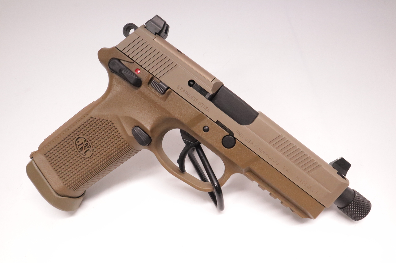 FN FNX-45 Tactical FDE タクティカルライト付き FN FNX-45 Tactical .45 ACP NS Pistol w/ 2x15 Vortex Viper