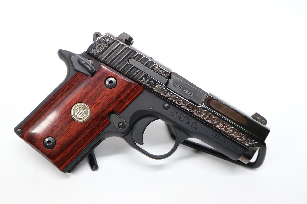 Sig Sauer P938 Engraved 9mm