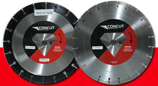 New 24" x 125 Concut Pro Diamond Blade Supreme Asphalt