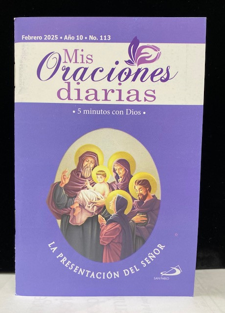 MIS ORACIONES DIARIAS, 5 MINUTOS CON DIOS  - Febrero