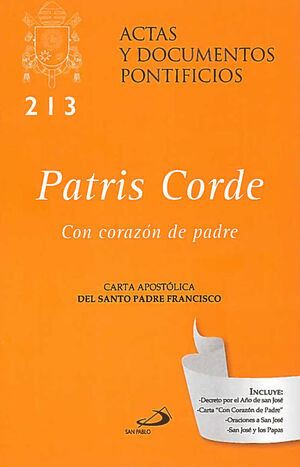 CON CORAZON DE PADRE # 213, PATRIS CORDE