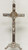 CRUZ SAN BENITO 11" PLATEADA CON BASE       