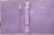 FORRO VINYL BIBLIA LATINO LG - VIOLET/ BIBLE COVER