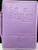 FORRO VINYL BIBLIA LATINO LG - VIOLET/ BIBLE COVER