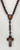Virgin Unknotter wood rosary /Rosario madera