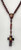 St Benedict cord wood Rosary / rosario madera S. Benito