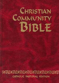 CHRISTIAN COMMUNITY BIBLE WITH INDEX HARD COVER