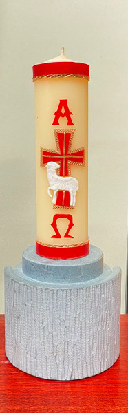 CIRIO PASCUAL 2.25"X8" DECORADO -                 