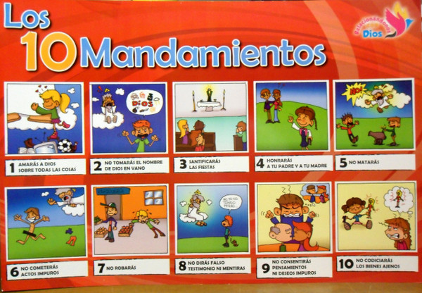 LOS 10 MANDAMIENTOS - POSTER 17.75" X 26"