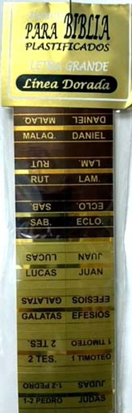 INDICADORES SANTA BIBLIA  ESPANOL BG