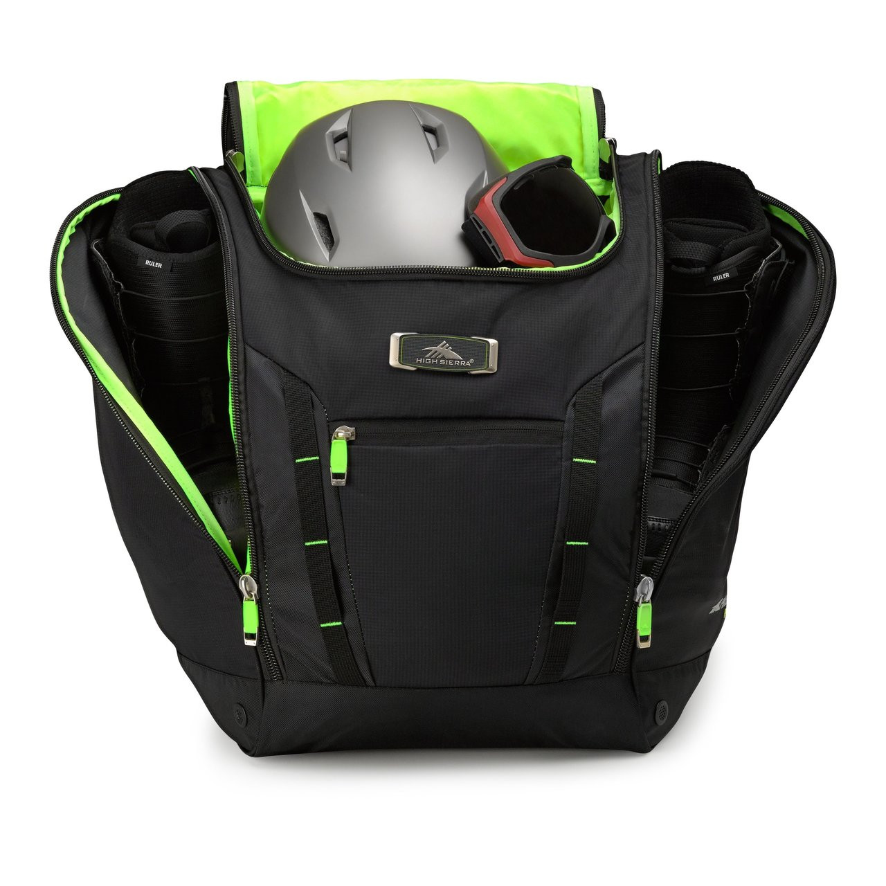 high sierra deluxe double ski bag