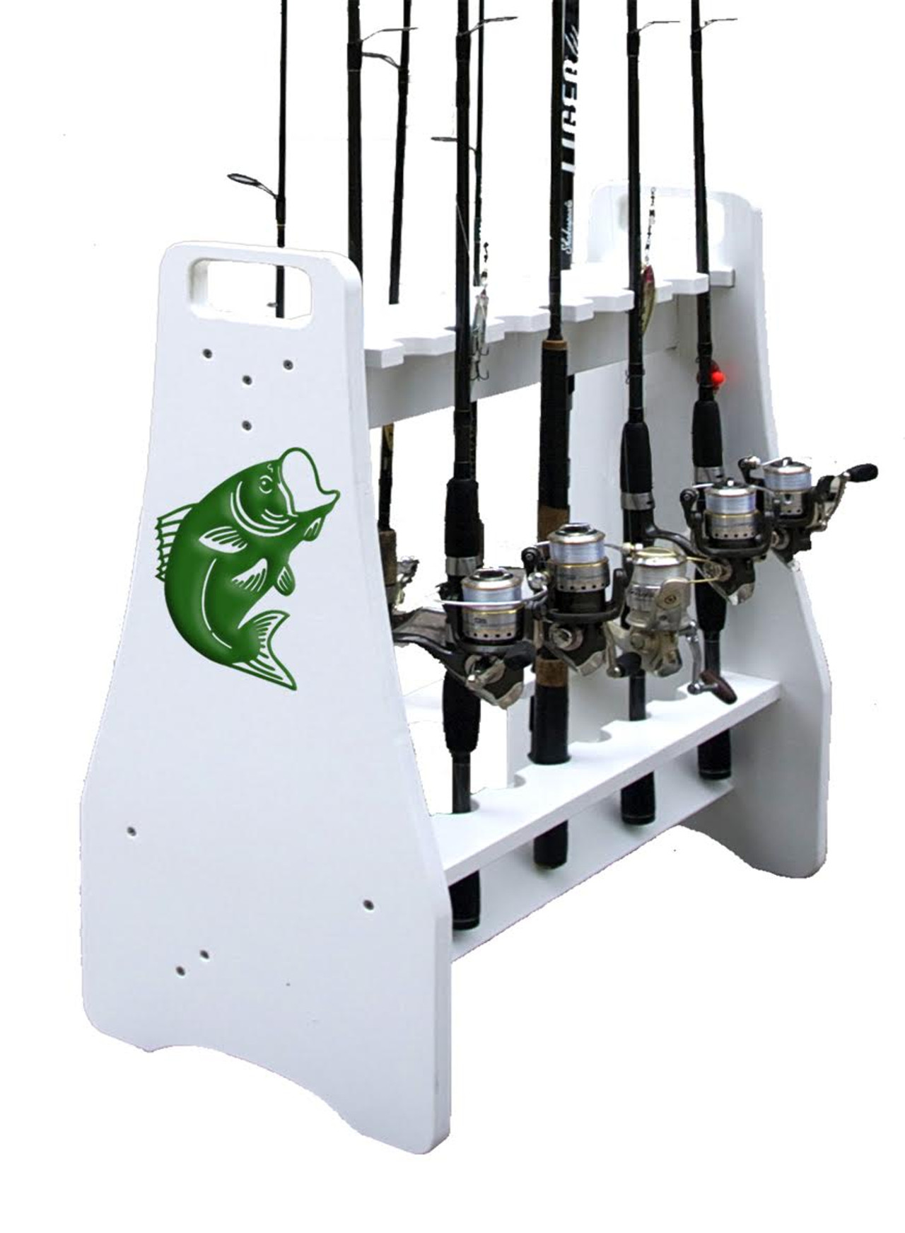 fishing rod rack