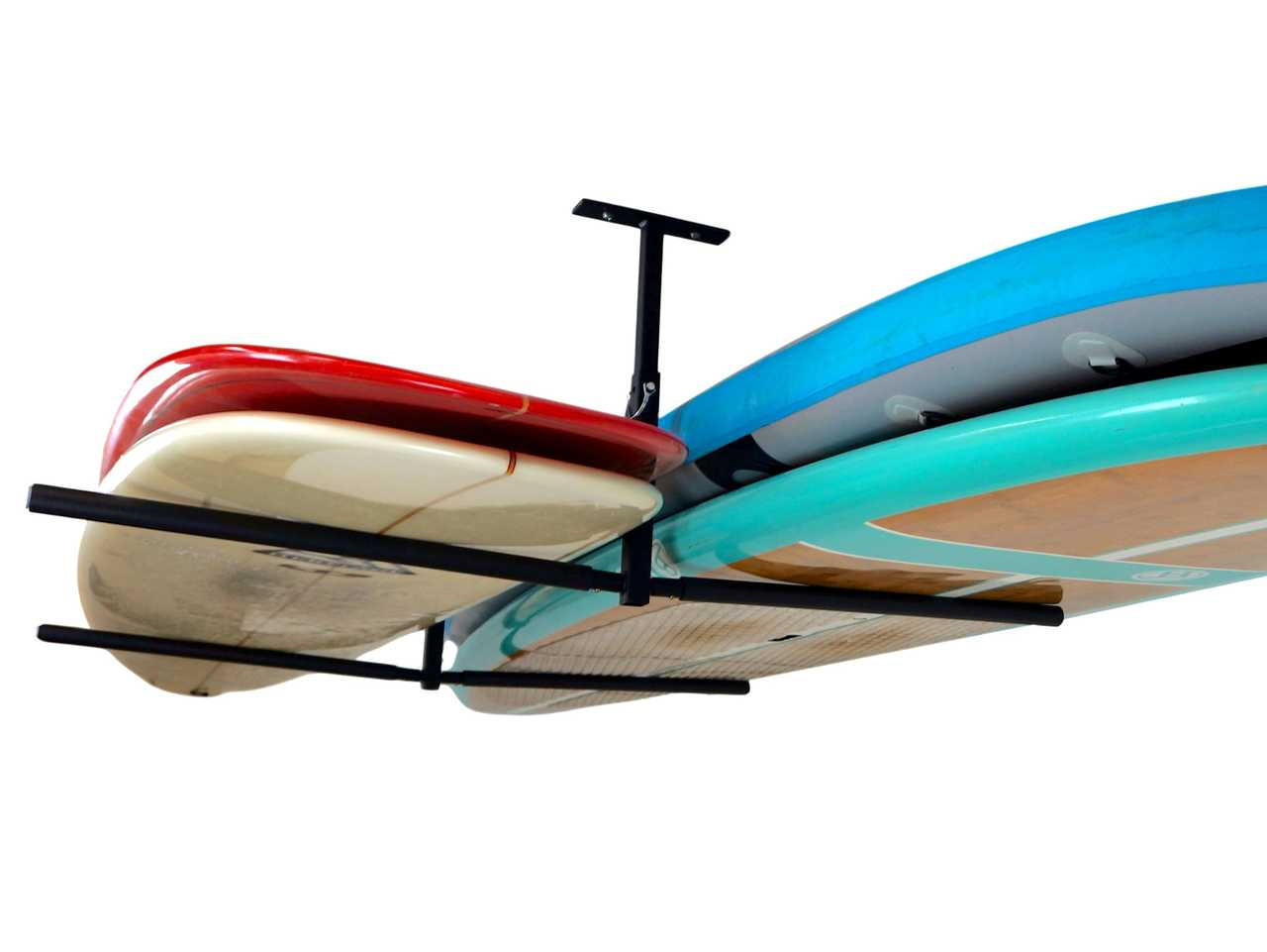 Hi-Port Multi SUP  Surfboard Ceiling Rack Adjustable Overhead Mount 