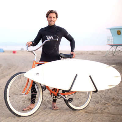 bicycle surfboard carrier