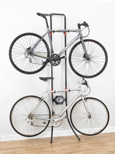two bike wall rack