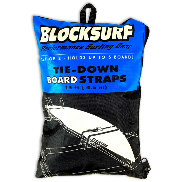 SUP & Surfboard Tie Down Straps | Premium Roof Rack Straps