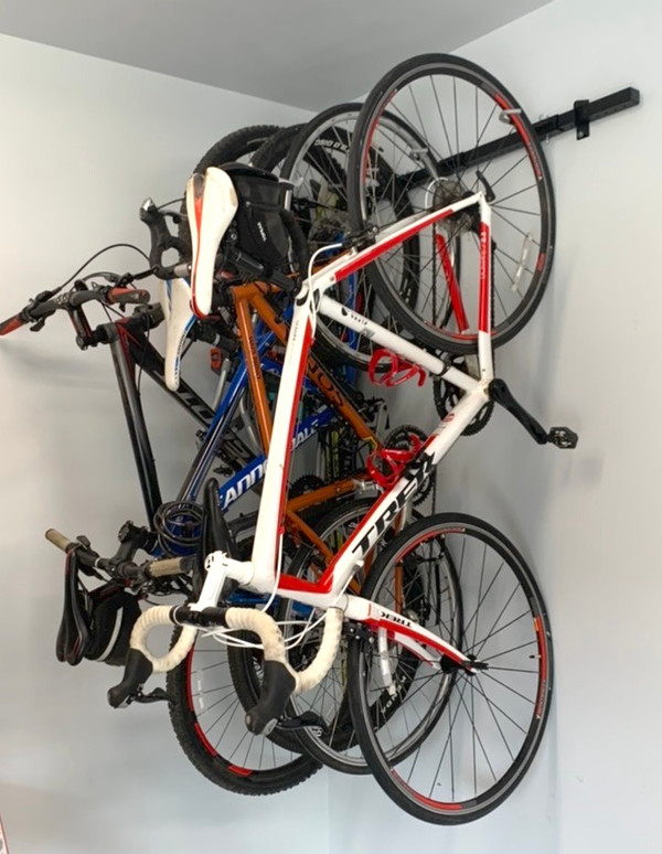 storeyourboard 5 bike wall storage rack