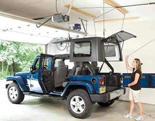 Jeep Hard Top Ceiling Hoist 4 Point Garage Lift Storage System