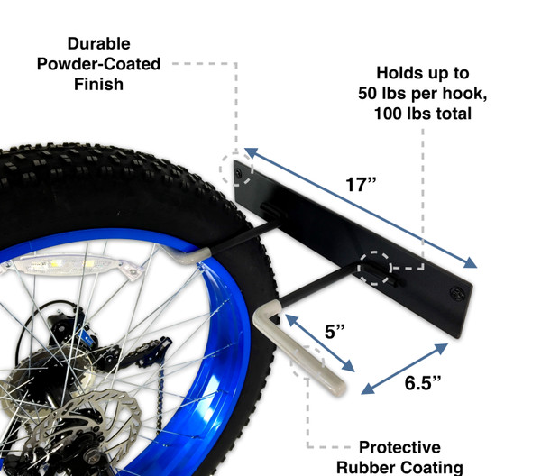 blat fat tire bike rack