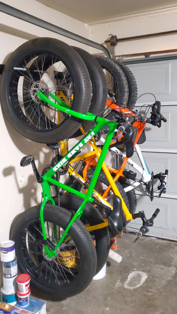 fat tire bike storage rack