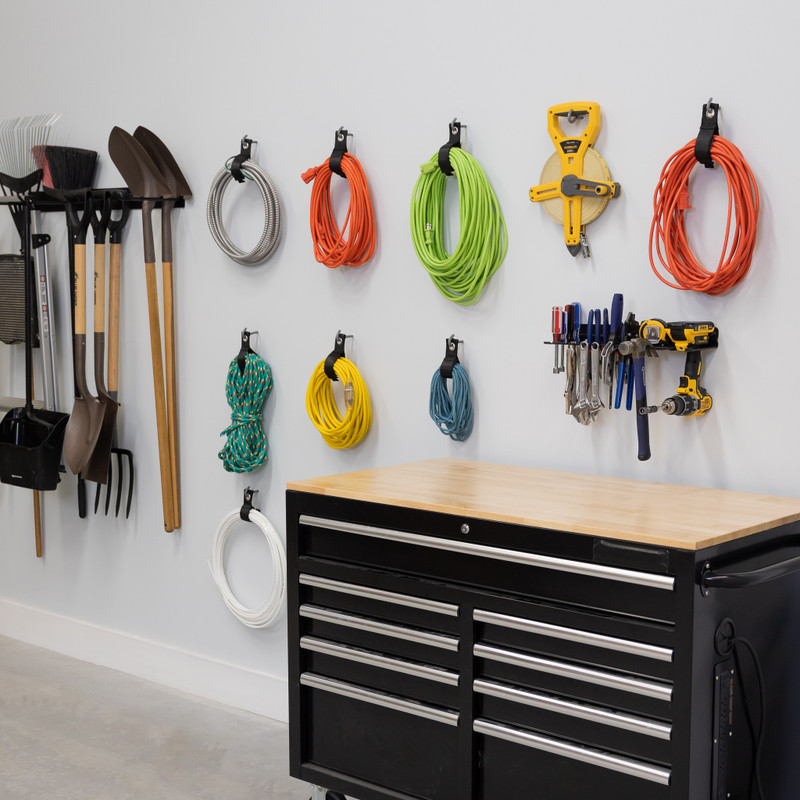 Hand Tool Organizer | Garage Utility Storage Rack | Holds Screwdrivers ...