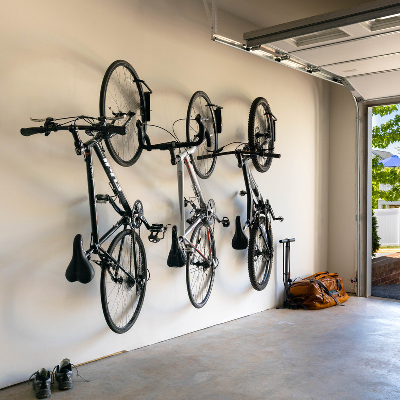 Swivel Mount Bike Storage Rack | Garage Wall Hook