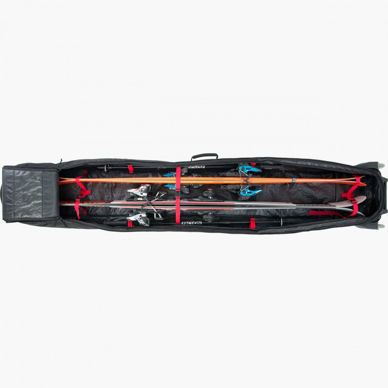EVOC Ski Wheeled Rolling Travel Bag | 2 Pair of Skis