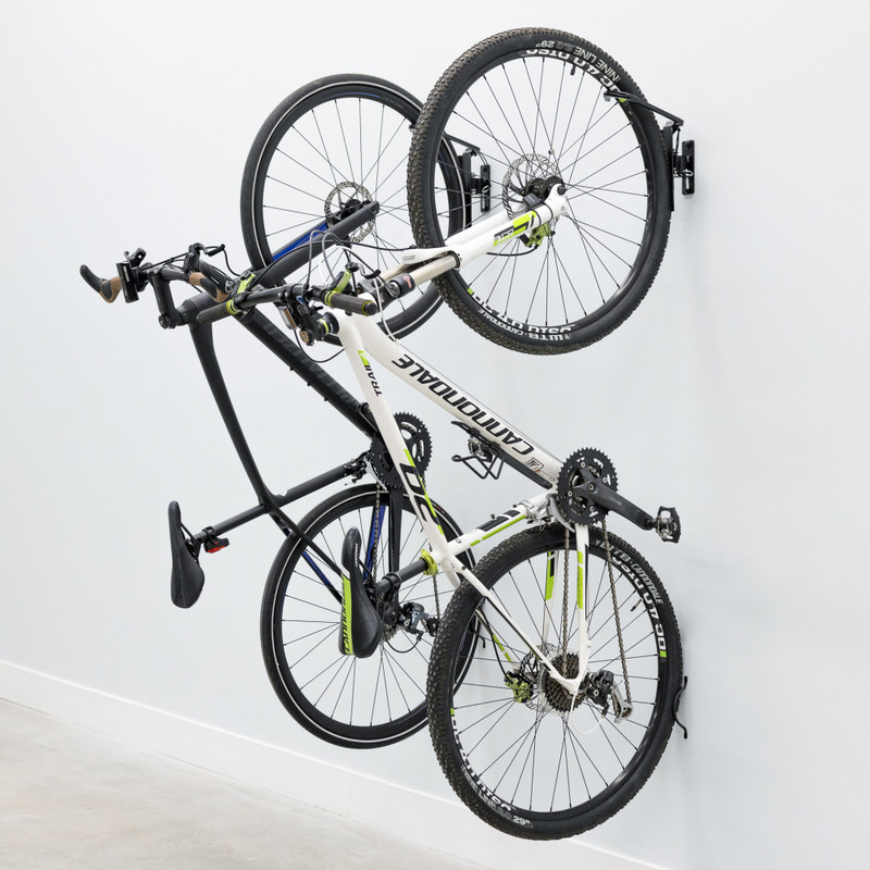 Swivel Mount Bike Storage Rack | 2 Pack | Garage Wall Hook