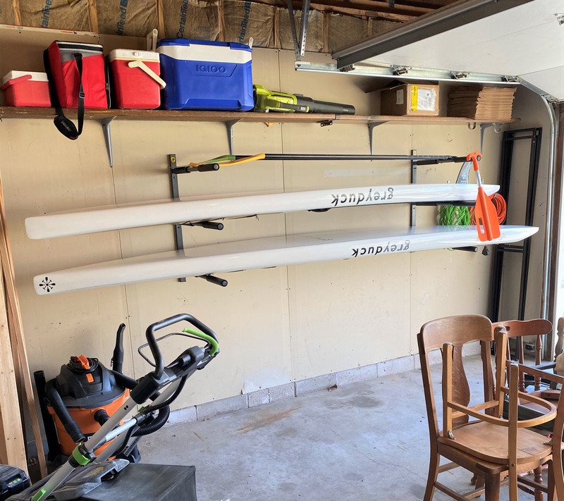 Standup Paddleboard Wall Storage Rack - StoreYourBoard.com