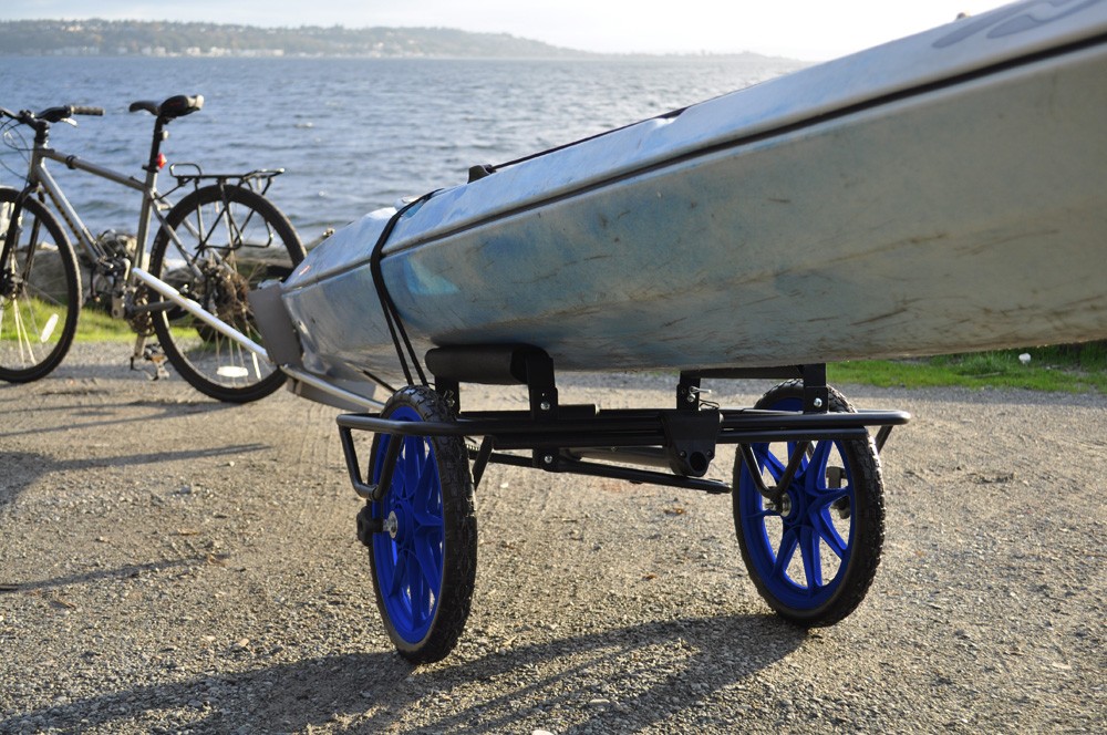 kayak trailer for bikes tow your boat - storeyourboard.com
