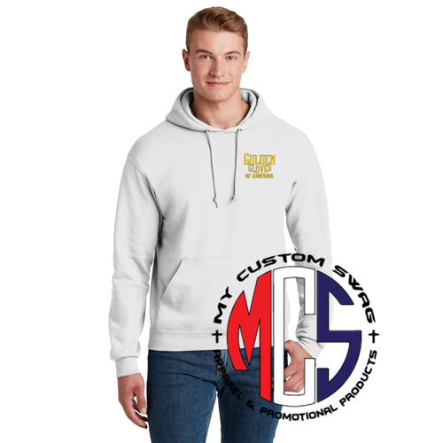 Golden Gloves Hoodie with Embroidered Logo- 5 Color Choices