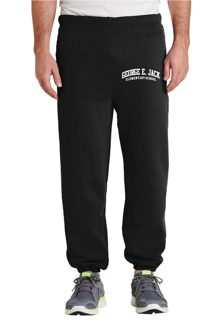 George E. Jack Sweatpants - Black