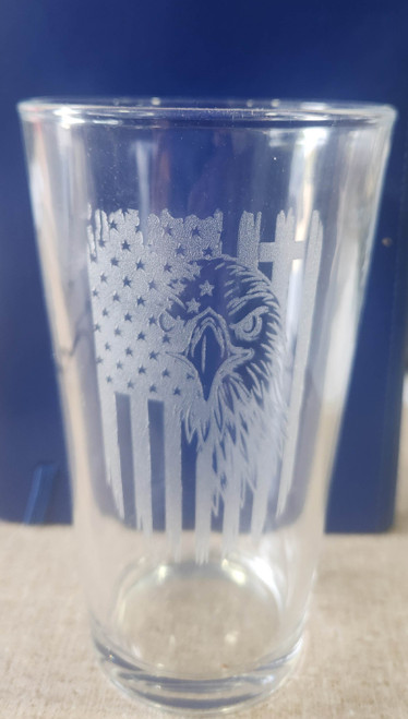Swag Eagle Pint Glass Swag Eagle Pint Glass
