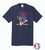 Dirigo Girls Flag FootballT-shirt (Navy)