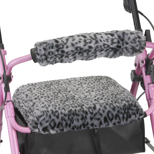 Convoluted Seat/Back Wheelchair Cushion With Fleece Cover