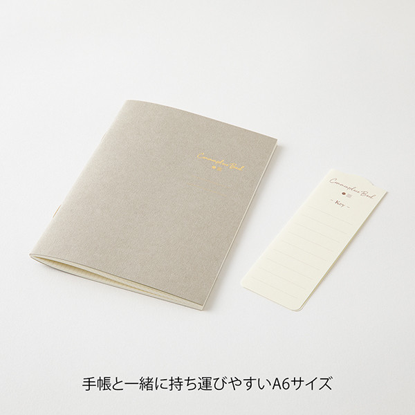 MIDORI Commonplace Book - A6 Grey