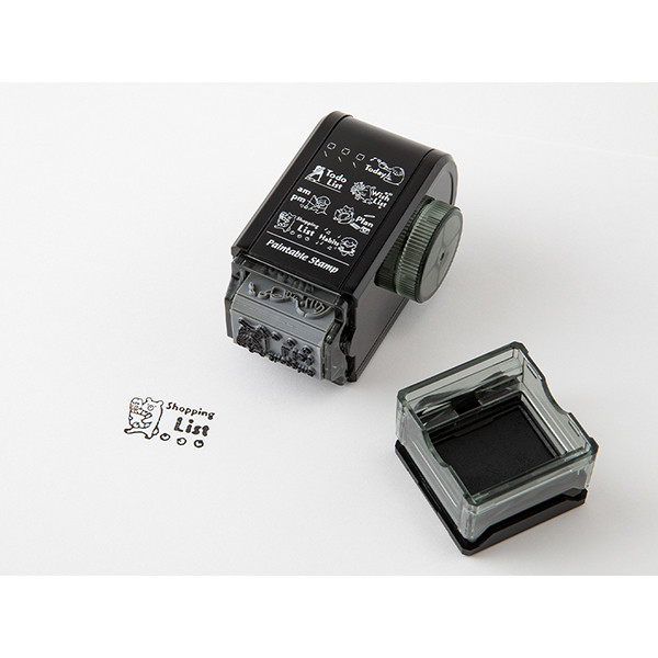 Midori Paintable Rotating Stamp - List