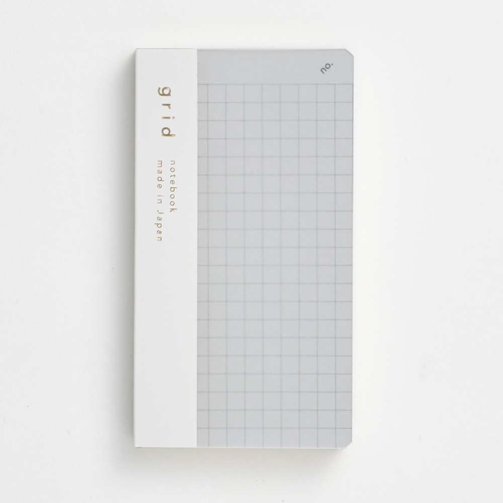 Daigo Isshoni Mini Grid Notebook - Clear