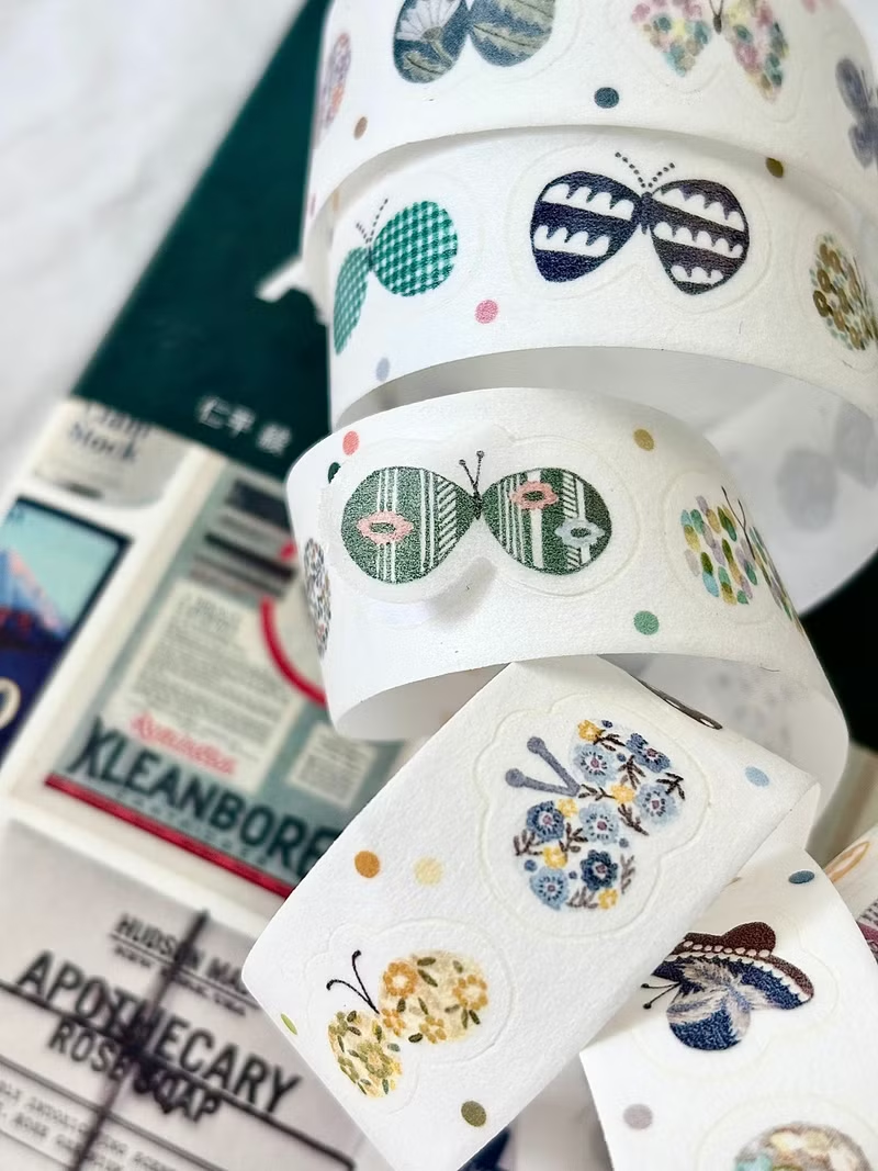 Pion Die-Cut Washi Tape - Butterfly (2cm)