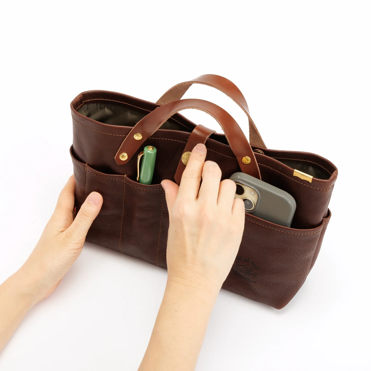 THE SUPERIOR LABOR All Leather Mini Bag (2 colours)