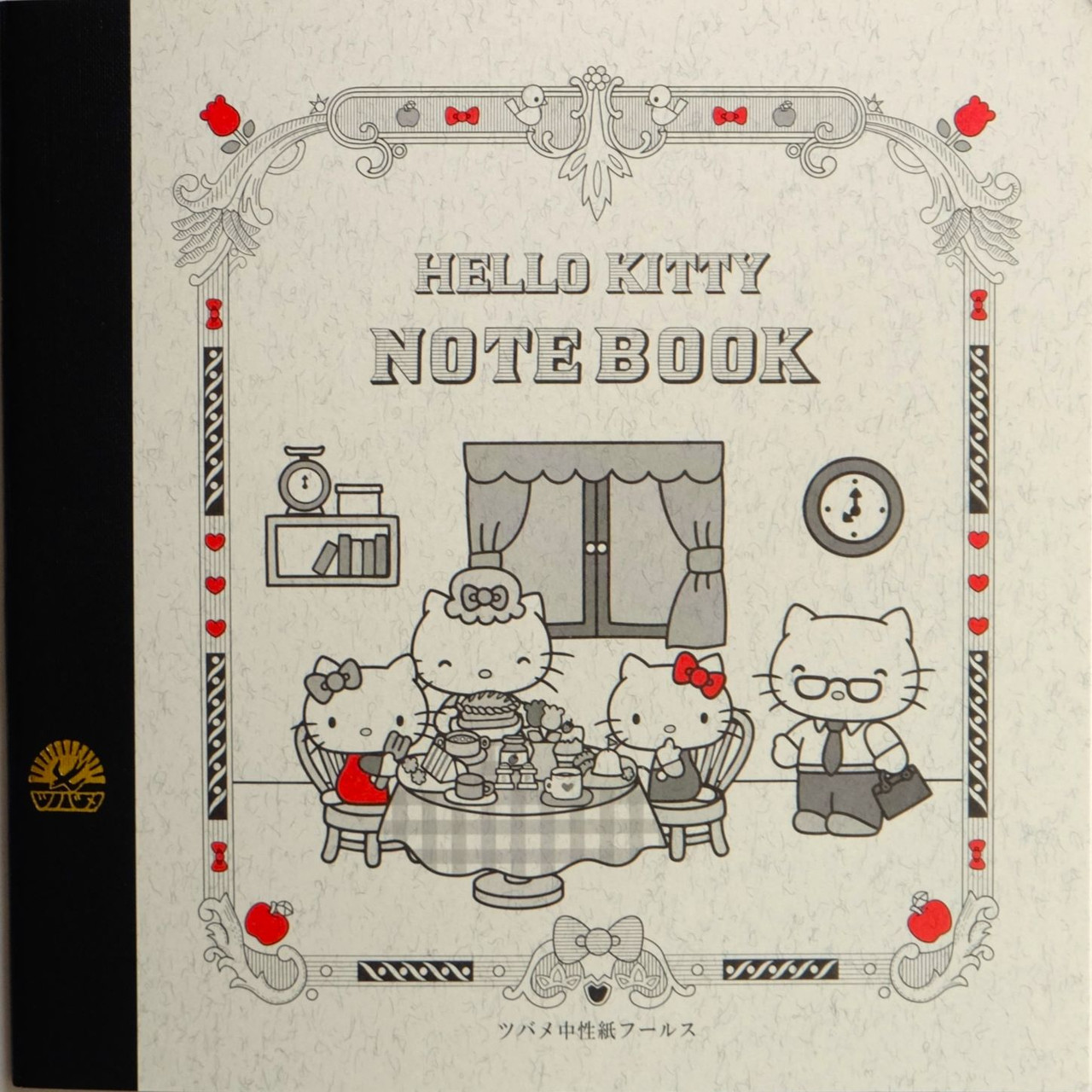 Tsubame Note x Hello Kitty Square Notebook