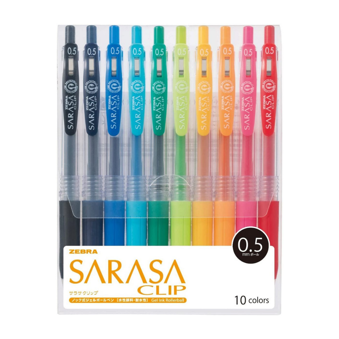 Sarasa Clip Relaxation Gel Pen 0.5mm – Honeypress