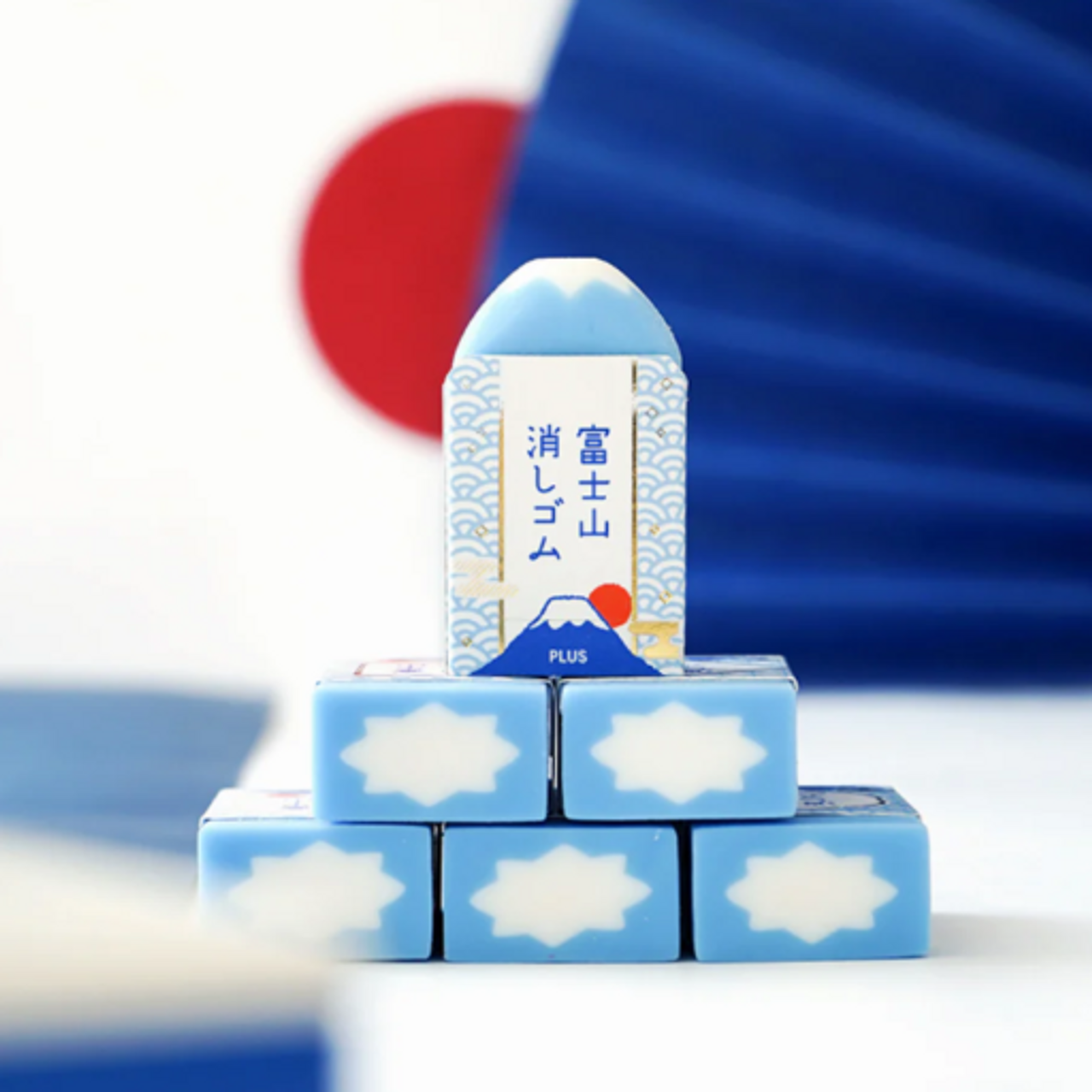 Mountain Fuji Eraser Air-in Erasers for Pencils Cleaning Creative Japanese  Stationery Office School Supplies - AliExpress