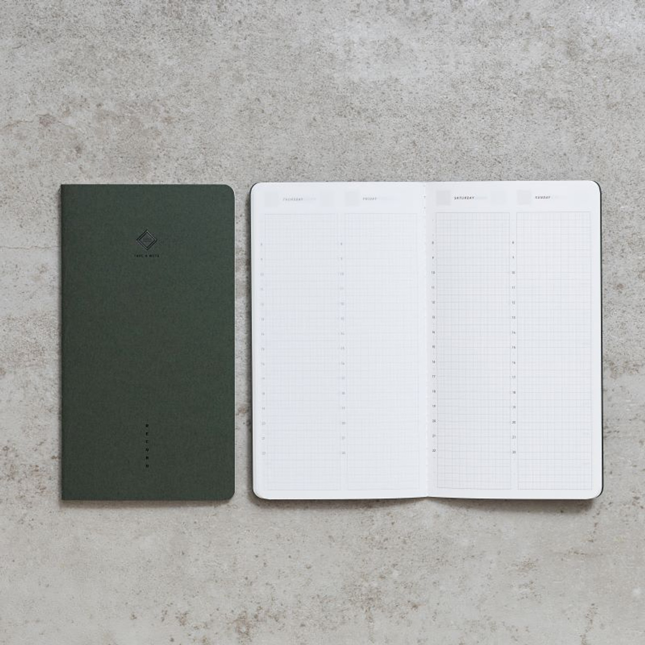 Minimalist Undated Weekly Planner No Bleed 2024 Planner 