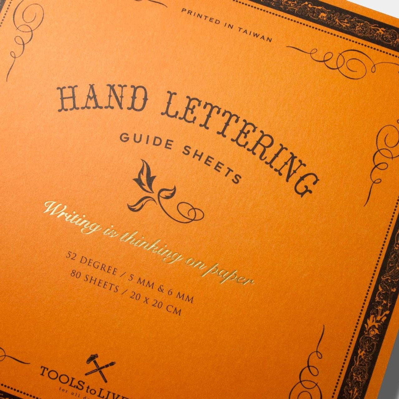 The Calligraphy Practice Notebook: 120 Pages Hand Lettering Workbook /  Caligraph
