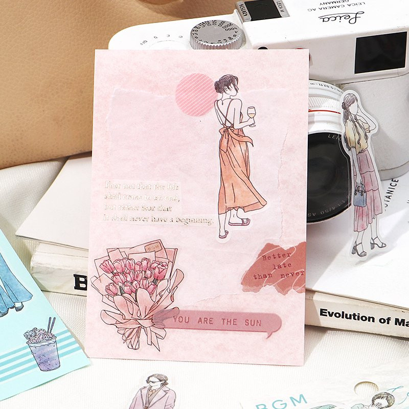 BGM Coordinate Sticker Set - Warm