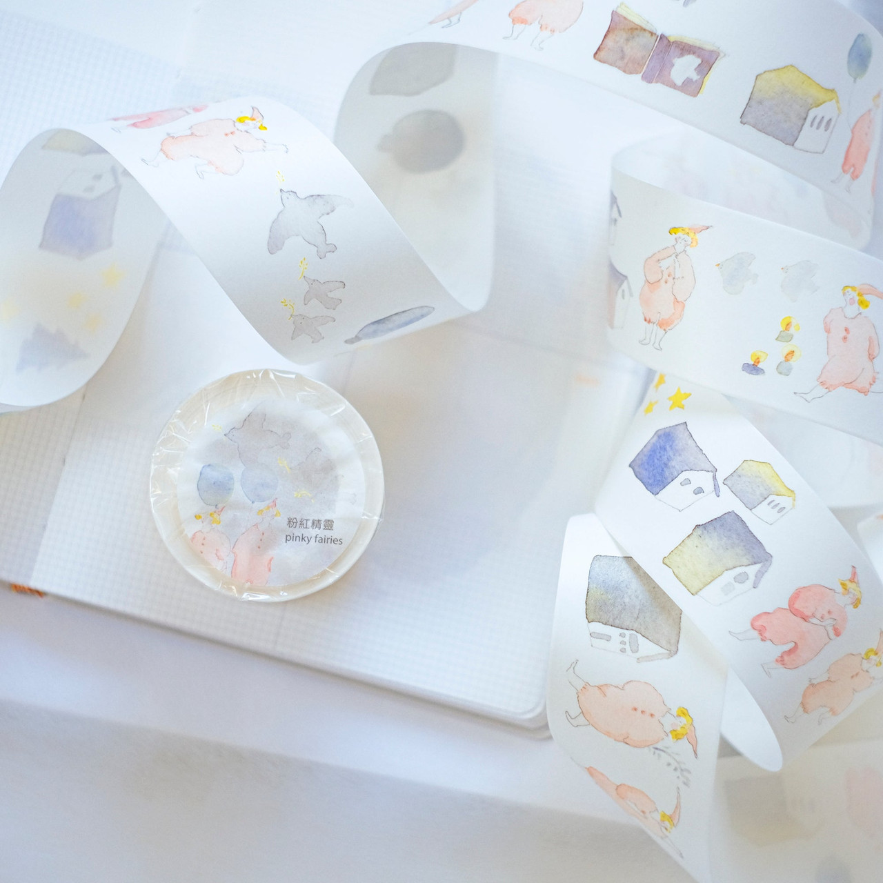 dodolulu 2024 Daily Calendar Washi Tape Set