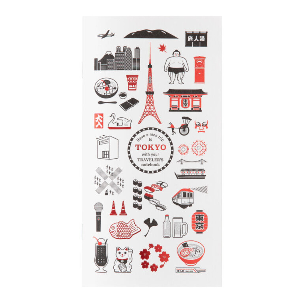 [Pre-order] Traveler's Notebook Blank Refill - Tokyo Limited Edition  (Regular Size)