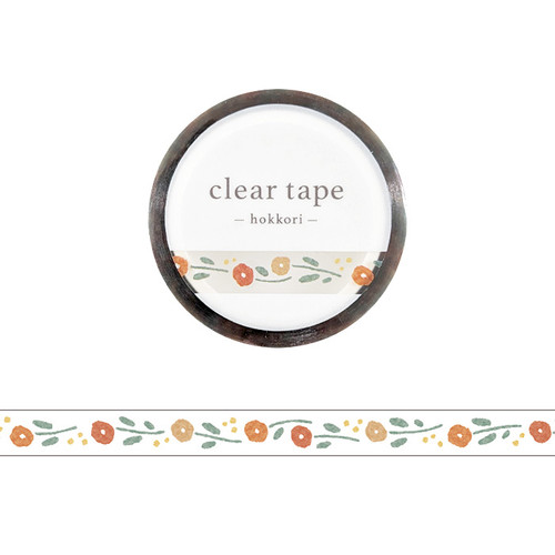 Mind Wave Hokkori PET Tape - Flower (7mm)