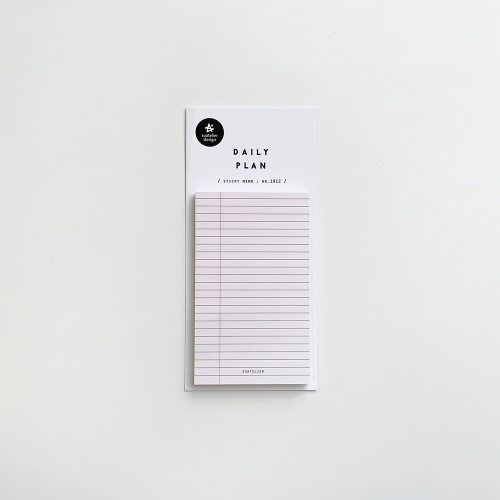 Suatelier Sticky Memo Pad - Daily Plan 09